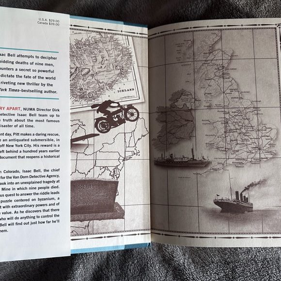 Clive Cussler. The Titanic Secret Hard Cover Original 2019 printing - Picture 3 of 6